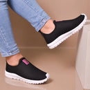 Tênis Meia Botinha Feminino Ortopédico Slip On Casual