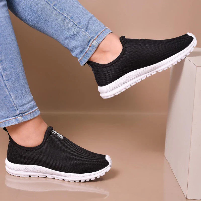 Tênis Meia Botinha Feminino Ortopédico Slip On Casual