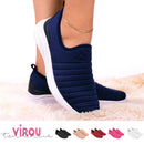 Tênis Feminino Meia Calce Fácil Slip On Ortopédico Mãe e Filha para Caminhada Vl-02