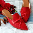 Mocassim Mule Bico Fino