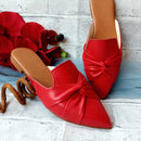 Mocassim Mule Bico Fino