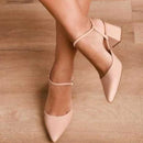 Sapato Feminino Bico Fino de Luxo