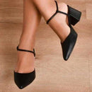 Sapato Feminino Bico Fino de Luxo