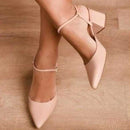 Sapato Feminino Bico Fino de Luxo