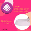 Sandália Papete Moleca Feminina Brilho Glitter Ultraconfort Chinelo Slide Rasteirinha Strass Luxo Confortável EVA