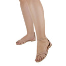 Rasteirinha Feminina Rasteira Shekinah Tiras Cruzadas Confortável Moda