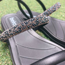 Rasteirinha Sandália Feminina Flat Beira Rio Strech Strass Confortável Tiras